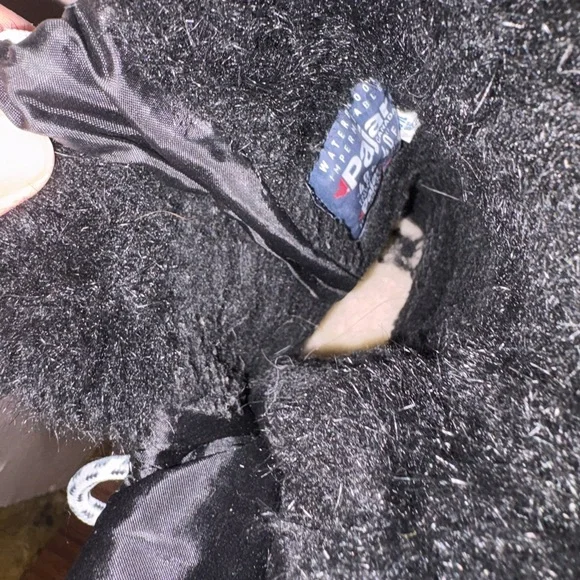 Pajar Canada Black/White Lace Up Snow Boots - Picture 8 of 9